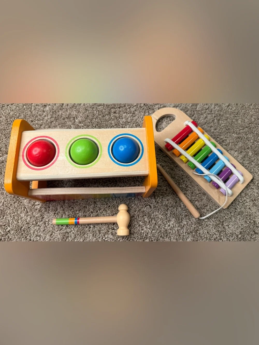 Lakeshore Learning Pound & Play Xylophone Bench Complete